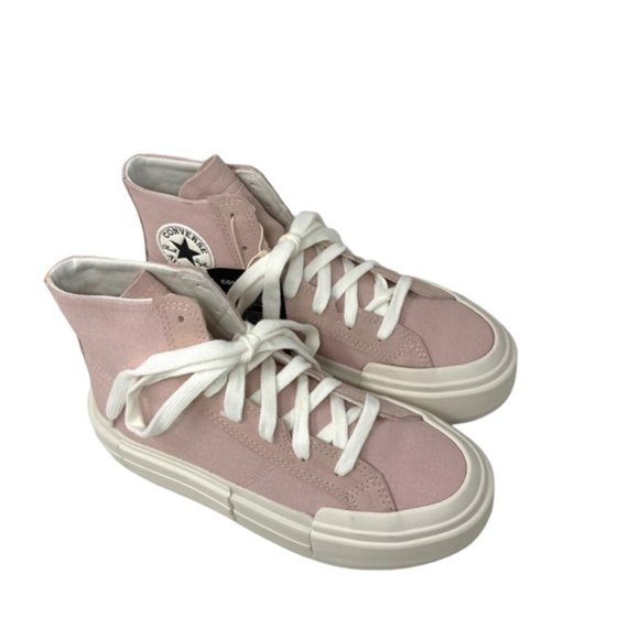 Converse Chuck Taylor Cruise Shoes High Sneakers Canvas Suede Pink Women A06142C - Picture 3 of 9